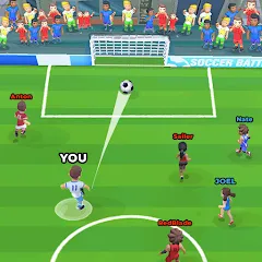 Взлом Soccer Battle -  PvP Football  [МОД Mega Pack] - стабильная версия apk на Андроид