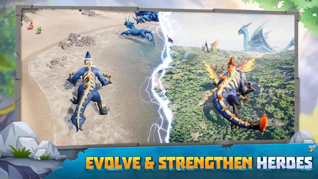 Summon Dragons (Саммон Драгонс)  [МОД Menu] Screenshot 1