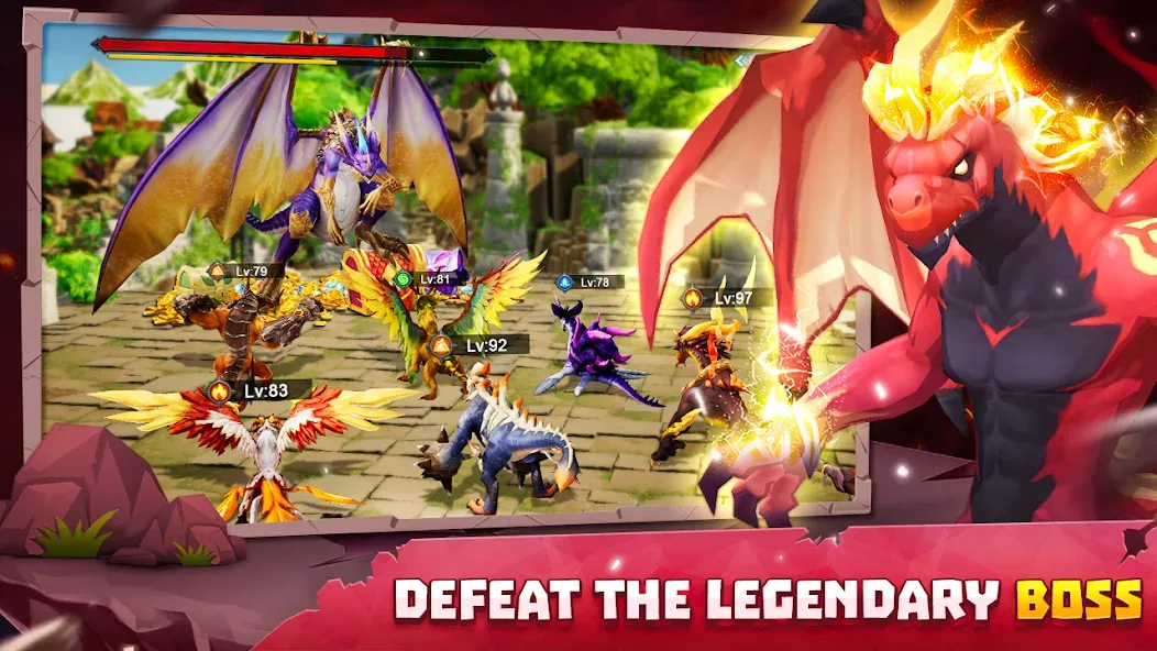 Summon Dragons (Саммон Драгонс)  [МОД Menu] Screenshot 4