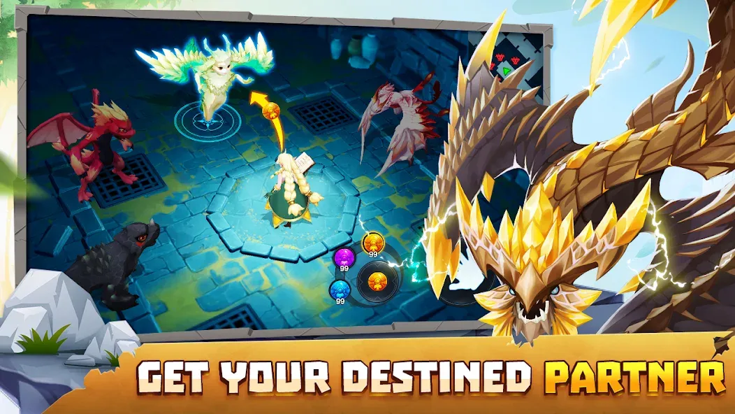 Summon Dragons (Саммон Драгонс)  [МОД Menu] Screenshot 5