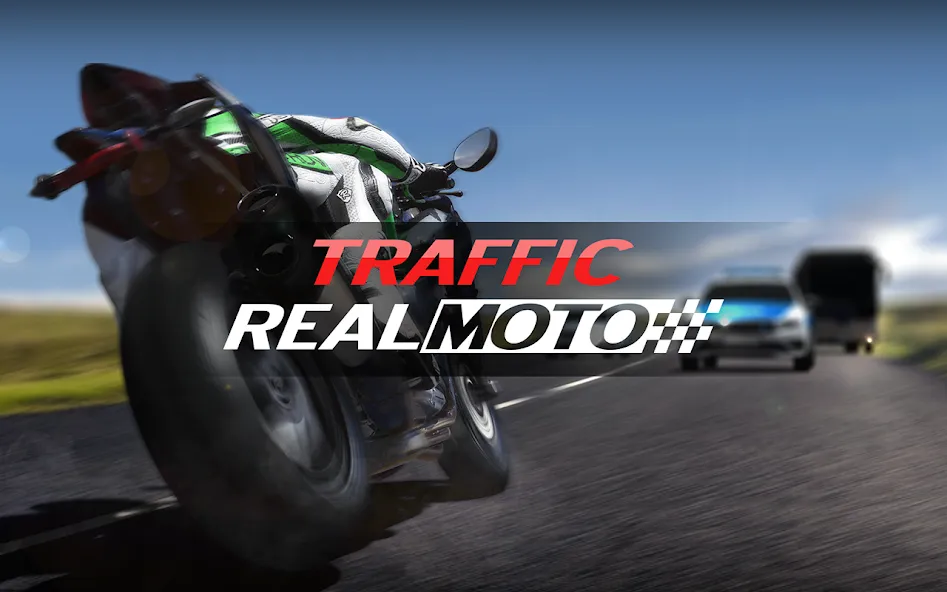 Real Moto Traffic (Реал Мото Трафик)  [МОД Все открыто] Screenshot 1