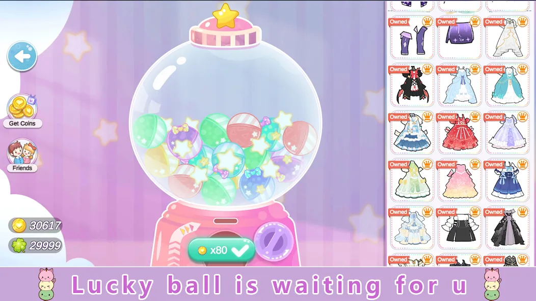 YOYO Doll Anime Dress Up Game (ЙОЙО)  [МОД Unlocked] Screenshot 5