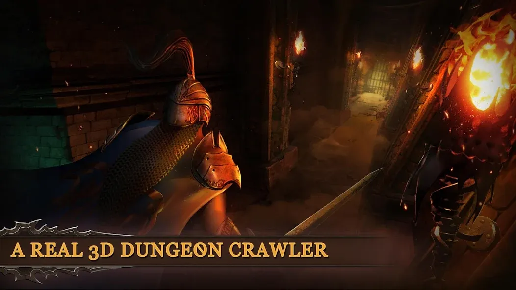 Dungeon & Heroes: 3D RPG  [МОД Menu] Screenshot 1