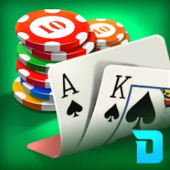 Скачать взлом DH Texas Poker - Texas Hold'em (ДХ Техас Покер)  [МОД Меню] - последняя версия apk на Андроид