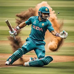 Скачать взлом World Cricket Games Offline  [МОД Unlocked] - стабильная версия apk на Андроид