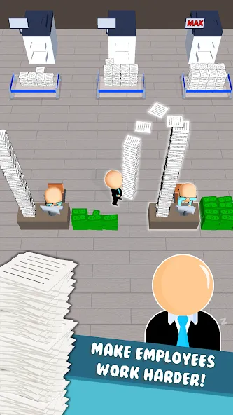 Office Fever (Офисная лихорадка)  [МОД Много денег] Screenshot 1