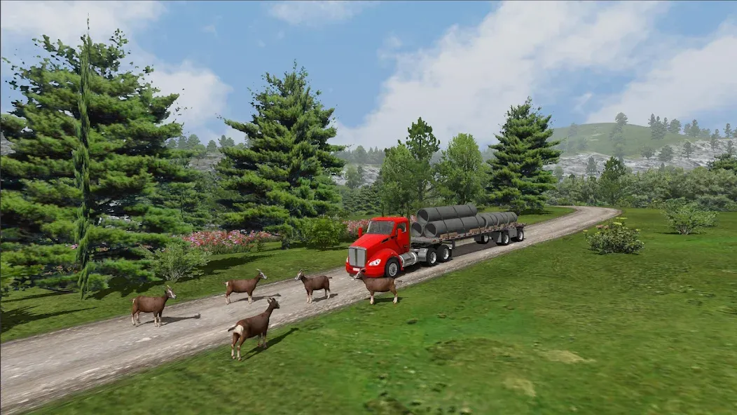 Universal Truck Simulator (Юниверсал Трак Симулятор)  [МОД Mega Pack] Screenshot 5