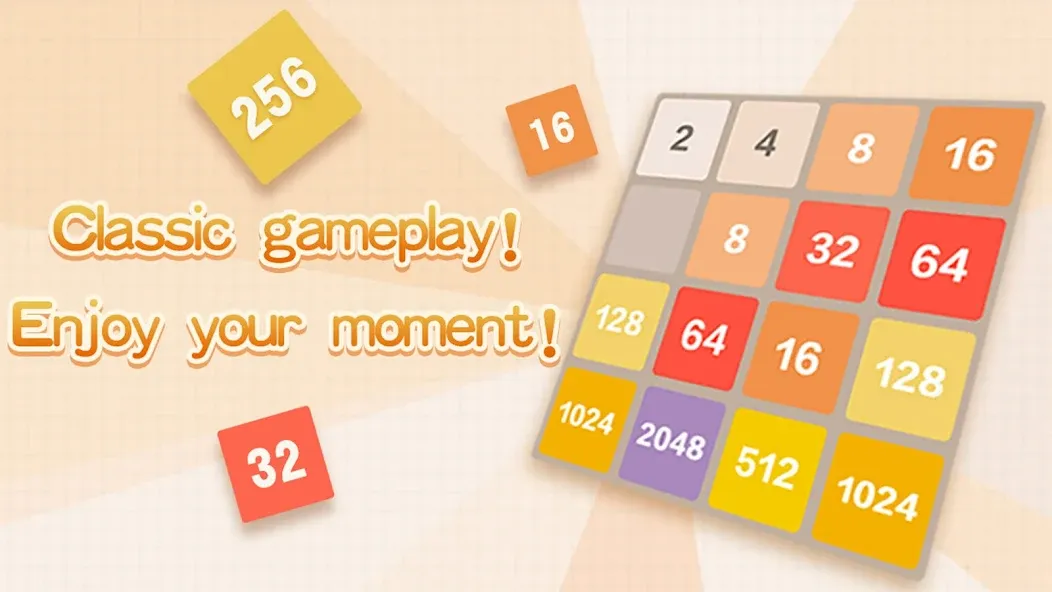 Number Charm: Slide Puzzle (Две тысячи сорок восемь)  [МОД Все открыто] Screenshot 1