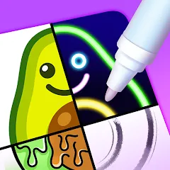 Взлом Drawing Carnival  [МОД Menu] - последняя версия apk на Андроид