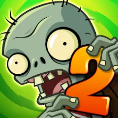 Взломанная Plants vs. Zombies™ 2  [МОД Бесконечные деньги] - полная версия apk на Андроид