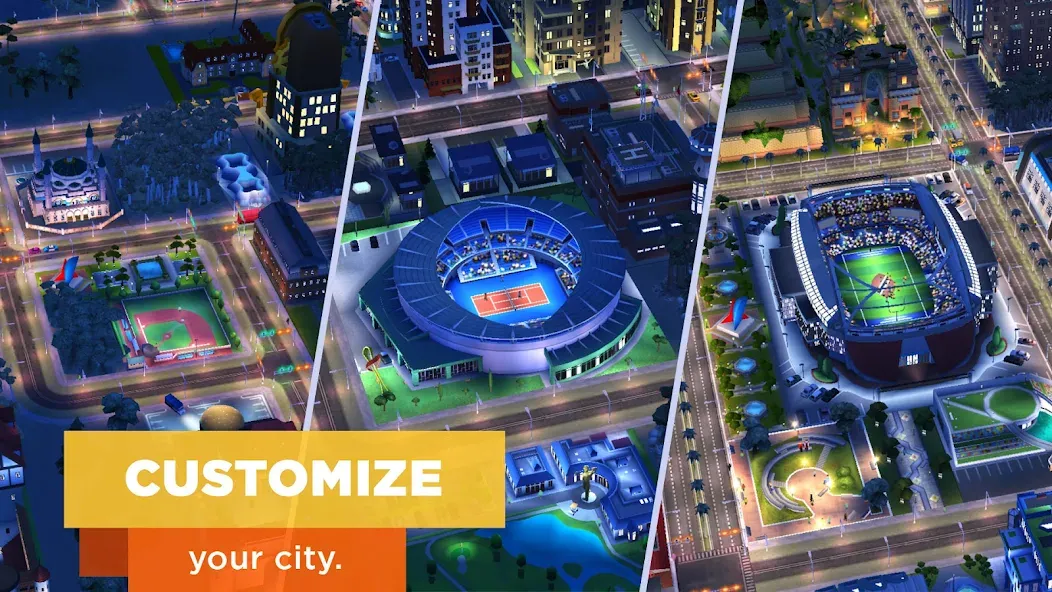 SimCity BuildIt (СимСити БилдИт)  [МОД Все открыто] Screenshot 1