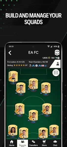 EA SPORTS FC™ 24 Companion (ИЭ СПОРТС ФИФА 23 Компаньон)  [МОД Mega Pack] Screenshot 3