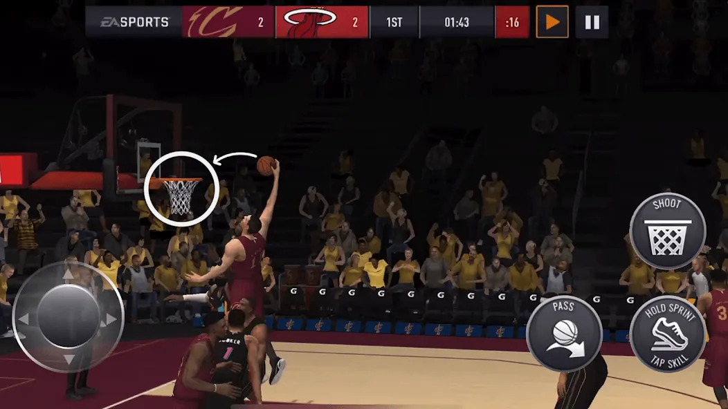 NBA LIVE Mobile Basketball (НБА Лайв Мобайл)  [МОД Menu] Screenshot 4