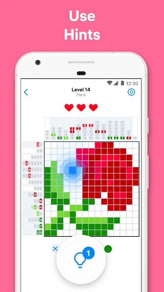 Nonogram Color - Logic Puzzle  [МОД Бесконечные деньги] Screenshot 5