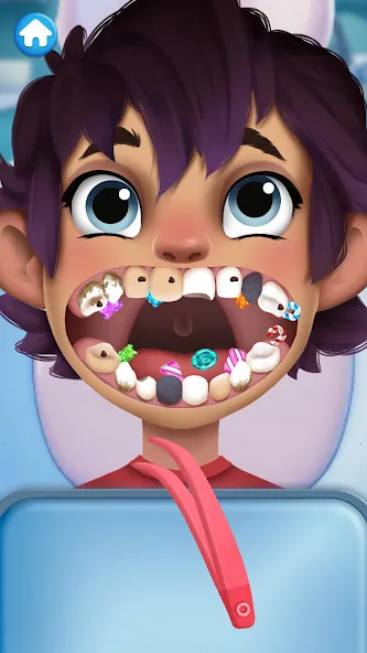 Dentist games  [МОД Бесконечные деньги] Screenshot 2