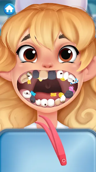 Dentist games  [МОД Бесконечные деньги] Screenshot 3