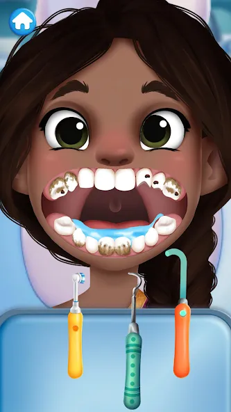 Dentist games  [МОД Бесконечные деньги] Screenshot 5