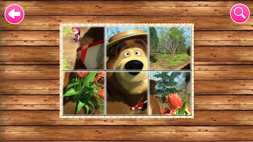 Masha and the Bear Educational  [МОД Menu] Screenshot 3