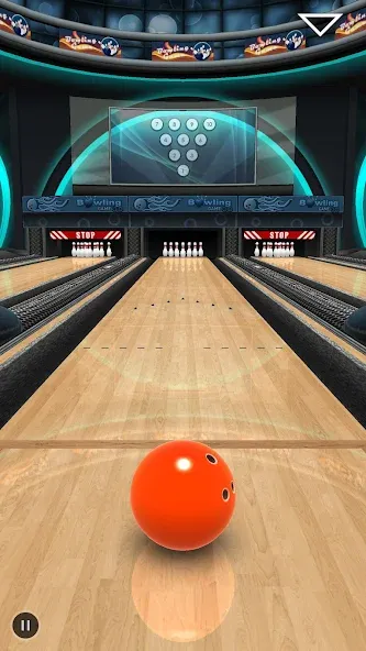 Bowling Game 3D (Боулинг игра 3D)  [МОД Все открыто] Screenshot 1