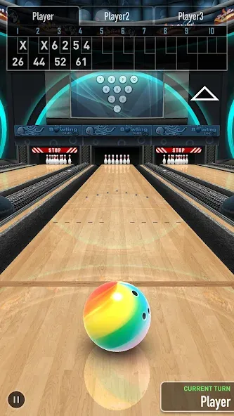 Bowling Game 3D (Боулинг игра 3D)  [МОД Все открыто] Screenshot 4