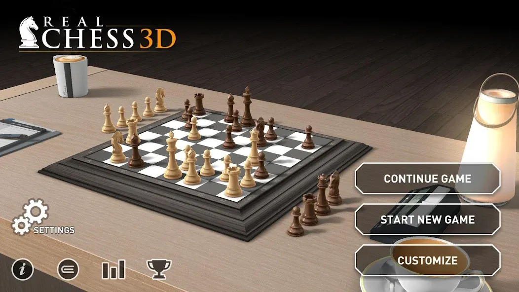 Real Chess 3D (Реал Чесс 3Д)  [МОД Unlocked] Screenshot 3