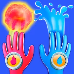 Взломанная Elemental Gloves - Magic Power (Элементальные перчатки)  [МОД Mega Pack] - полная версия apk на Андроид