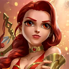 Взломанная Dragon Strike: Puzzle RPG (Драгон Страйк)  [МОД Много монет] - последняя версия apk на Андроид