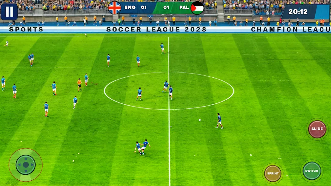 Soccer Games Football League (Соккер Геймс Футбол 2023)  [МОД Mega Pack] Screenshot 1