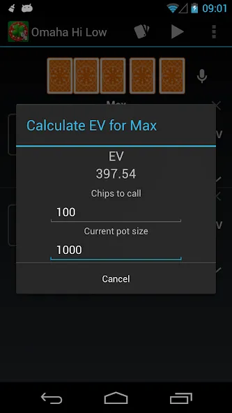 Poker Calculator  [МОД Все открыто] Screenshot 5