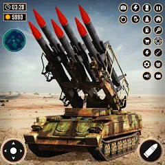 Скачать взлом Tank Battle Army Games 2023  [МОД Много денег] - стабильная версия apk на Андроид