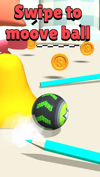 Toy Going Ball Roll  [МОД Menu] Screenshot 1