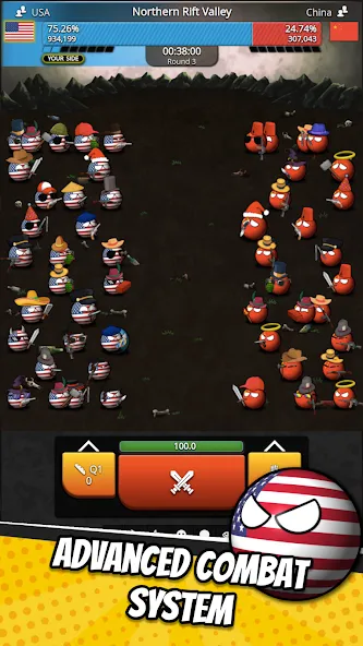 e-Sim Countryball Be President  [МОД Unlocked] Screenshot 2