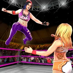 Скачать взломанную Bad Girls Wrestling Game  [МОД Много монет] - стабильная версия apk на Андроид