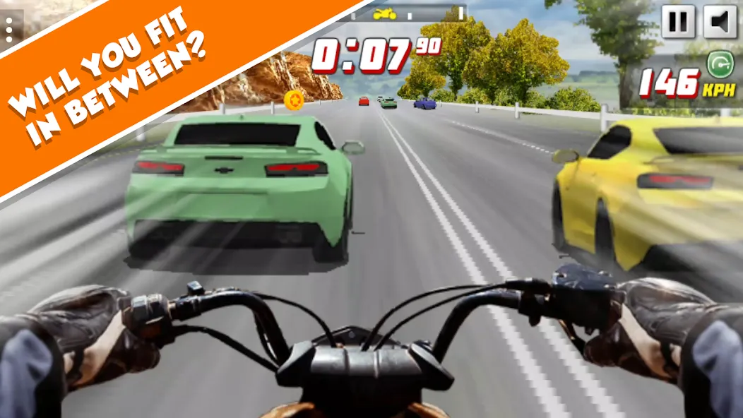 Highway Rider Extreme - 3D Mot (Хайвей Райдер Экстрим)  [МОД Бесконечные деньги] Screenshot 2