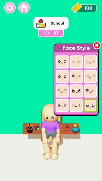 Famous Fashion - Dress Up Game (Фэймос Фэшн)  [МОД Mega Pack] Screenshot 5