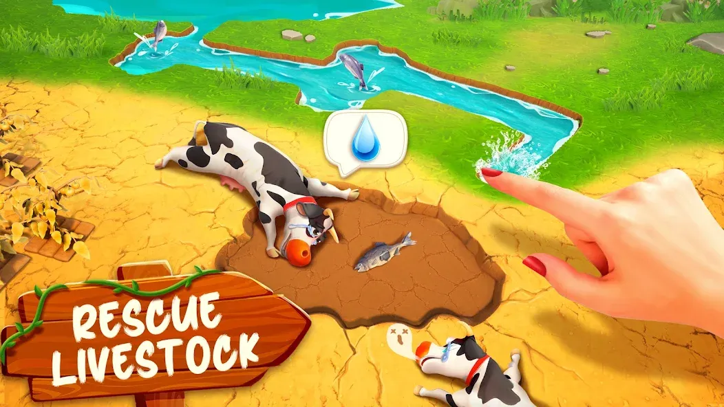 Family Farm Adventure (Семейное фермерское приключение)  [МОД Unlocked] Screenshot 5