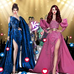 Взломанная Fashion Show: Dress up Games (Фэшн Шоу)  [МОД Menu] - стабильная версия apk на Андроид