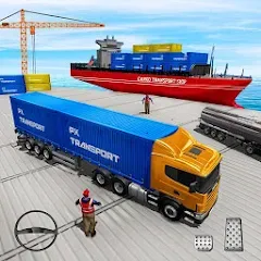 Взлом Cargo Transport Truck Driving (Грузовик перевозки грузов)  [МОД Mega Pack] - последняя версия apk на Андроид