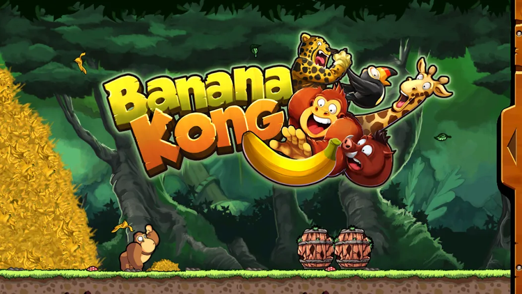 Banana Kong (Банана Конг)  [МОД Много монет] Screenshot 1