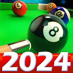 Взломанная Real Pool 3D 2 (Риал Пул 3Д 2)  [МОД Mega Pack] - стабильная версия apk на Андроид