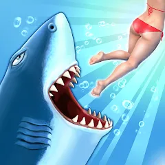 Взлом Hungry Shark Evolution (Хангри Шарк Эволюшн)  [МОД Много денег] - последняя версия apk на Андроид