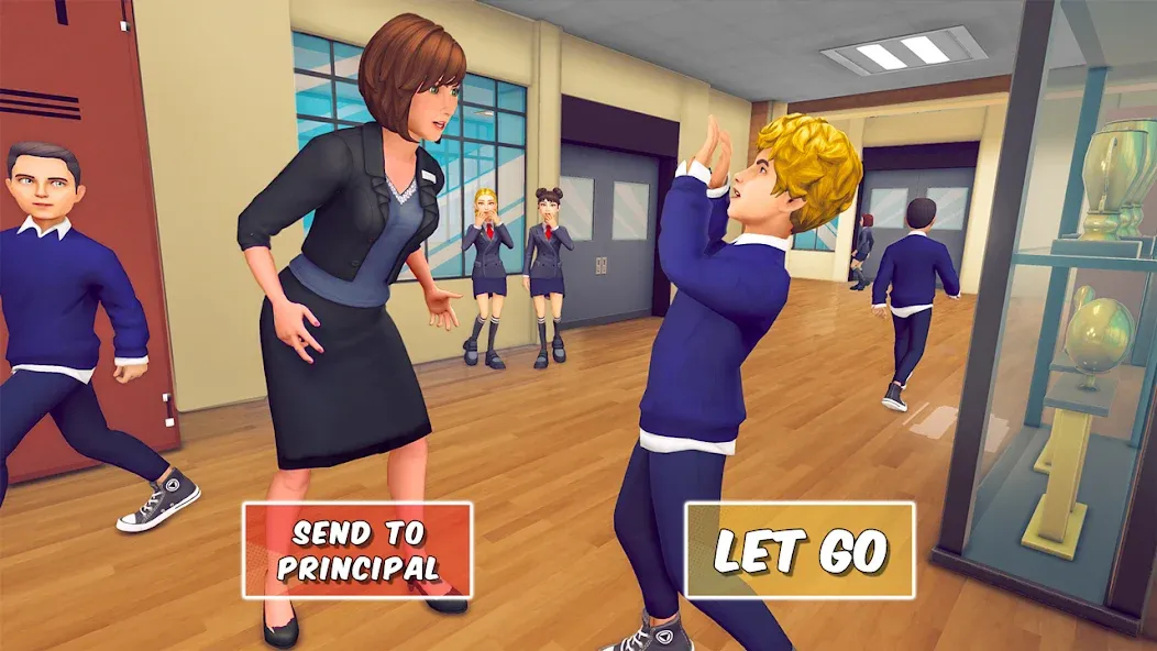 High School Teacher Simulator  [МОД Все открыто] Screenshot 5