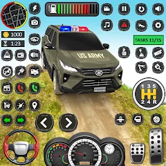 Скачать взлом Flying Prado Car Robot Game  [МОД Mega Pack] - полная версия apk на Андроид