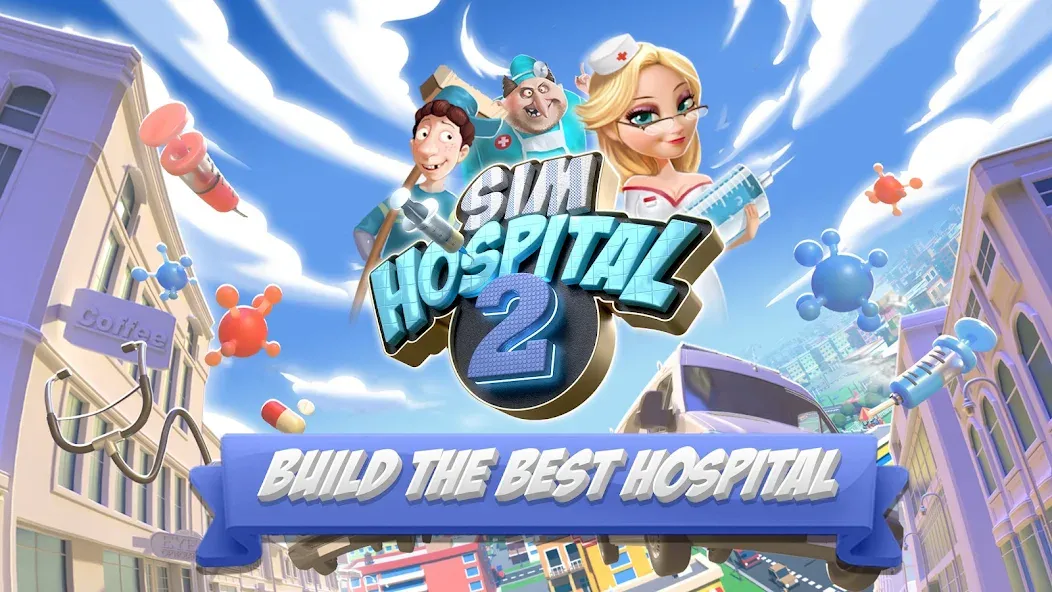 Sim Hospital2-Simulation (Сим Хоспитал2)  [МОД Бесконечные монеты] Screenshot 5