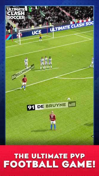 Ultimate Clash Soccer (Ултимейт Драфт Соккер)  [МОД Меню] Screenshot 1