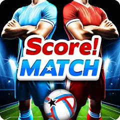 Взлом Score! Match - PvP Soccer  [МОД Mega Pack] - стабильная версия apk на Андроид