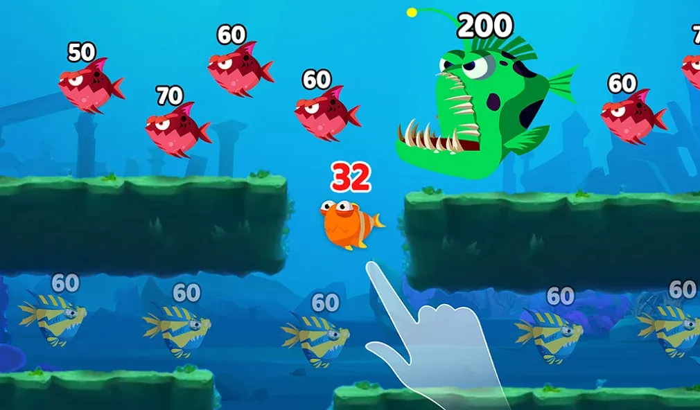 Fish Town IO: Mini Aquarium (Фиш Таун Ай Ой)  [МОД Все открыто] Screenshot 3