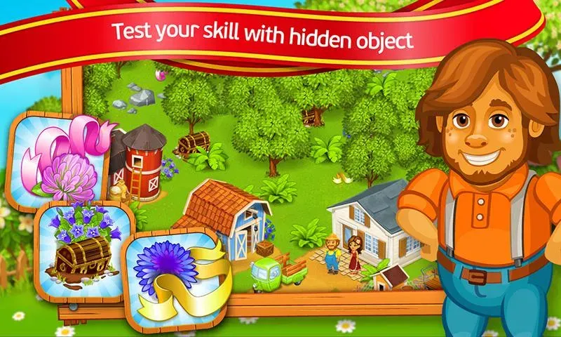 Farm Town: Cartoon Story  [МОД Все открыто] Screenshot 2