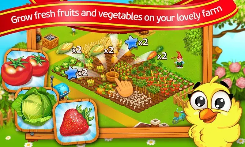 Farm Town: Cartoon Story  [МОД Все открыто] Screenshot 5