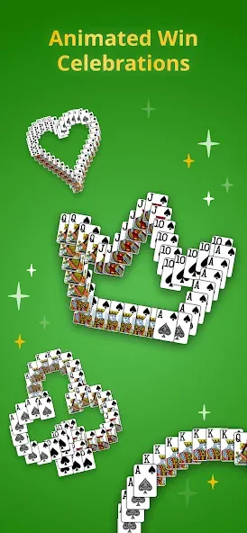 Spider Solitaire Classic  [МОД Бесконечные деньги] Screenshot 5